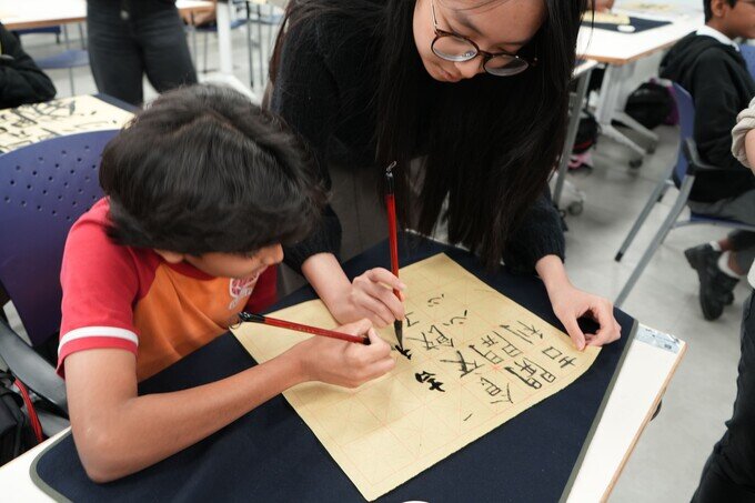Gallery image of 書法到校教育 - 地利亞修女紀念學校（吉利徑） - 4